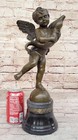 Fine Art Figure  Solid Bronze Sculpture  Signed And Handmade Decorative Sale Nr