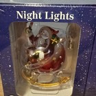 Night Lights  Set Of 3 - Brand New Santa In A Sleigh  Snowman  Pine Tree Costco