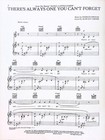 There s Always One You Can t Forget Sheet Music Dance A Little Closer Flop 1983