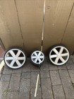 3 Wheels  Britax B-agile Single Stroller 2 Rear Wheels And 1 Front Replacement