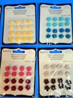 Bnip Retired Recollections Resin Flowers 96ct  Lot Scrapbook Embellishments  4b