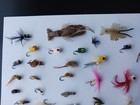 Lot Of 50  Vintage Fly Fishing Poppers Fishing Lures Mixed Lot