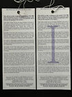Two  35th Ryder Cup Tickets Tuesday September 14  2004 At Oakland Hills Cc