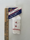 Vintage Socks Gold Bug 3-12 Months 1986 Nip Cotton Nylon White Rose Prop Gift