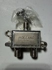Holland Ghs-2 2-way Coaxial Cable Splitter 5-1002 Mhz Catv Tv Antenna
