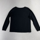 Vintage Nike Unisex Black Cotton Crewneck Size Xs Y2k Gym Pullover Logo Swoosh
