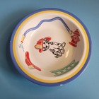 Tiffany   Co Fire Station  Dalmation Childs  cup  Bowl  Plate  Japan 2005 Used