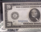 1914  20 Frn Federal Reserve Blue Seal Large Note  minneapolis  Fr 996 Pmg Vf30