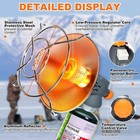 Portable Propane Heater Outdoor Camping Heater  6200 Btu  Piezo Ignition