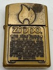 Vintage 1999 Barrett Smythe Guarantee Surprise Brass Zippo Lighter New Read
