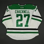 2016-17 Adam Cracknell Dallas Stars Game Used Worn Nhl Hockey Jersey Meigray