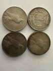 1921-1022-1923-1924 Morgan Silver Dollar Lot Of 4 Coll  Coins-good Conditions 