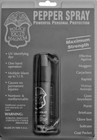 Pepper Spray Black Keychain 1 2oz  Police Magnum Oc-17 Uv Dye 12ft Blast