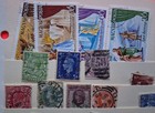 410  Great Britain Mint  used Stamps From Huge Stamp Collection Lot Clearance