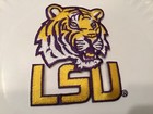 Lsu Tigers Vintage Iron On Embroidered Patch 3 25  X 3    Private Order