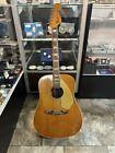 Fender Kingman  Acoustic Guitar  Natural  1968-1971  Hs Case  Vintage