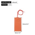 Silicone Heating Pad  12v 30w Heater Film Plate 150mmx50mm Heater Mat
