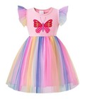 Toddler Tulle Dress Unicorn Butterfly Princess Party Tutu Skirt Girls Summer