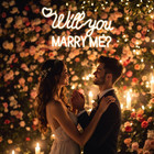 Will You Marry Me Sign - 10 Brightness Adjustments Usb Powered  Marry Me Light U