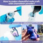 Chameleon Mica Powder 4 Color Shift Pigment For Epoxy Resin Nail Art Slime Paint