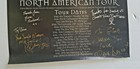Hawkwind Spirit Of The Age 1995 Tour Poster Signed By Whole Band  Dave Brock