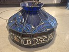 Vintage Anheuser-busch Beer Tiffany Style Plastic Mosaic Hanging Light Mancave