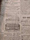 Antique Religious 1870 Baltimore Episcopal Methodist Newspaper Advertising 