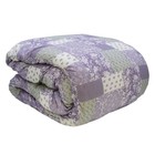 Gold Coast 8 Pc Bed In A Bag Wesley Ann Purple Patchwork Comforter Set  Full