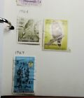 Vintage Postage Stamps - Burma - Two Loose Leaf Album Pages