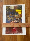 Vintage Original Miles Davis Memorial Art Work Painting Mini Poster Print 1991