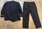 New York Fire Department Dress Blue Suit Double Breasted With Pants 44r   38r