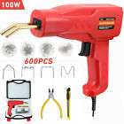 100w Plastic Welder Kit Soldering Tool Car Bumper Repair Welding Gun 600 Staples