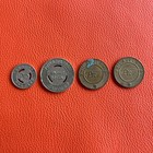 Vtg Philadelphia Ptc Transit Token Lot 4 Bridge Token Camden Good For One Fare