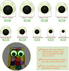 100pcs Glow In The Dark Googly Eyes 6mm To 35mm Self Adhesive For Crafts