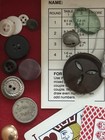 Vintage Trinket Scoop Mystery Box Crow Confetti I Spy Core  Collectibles  Ooak