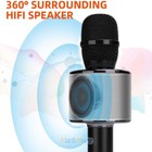 Wireless Microphone Handheld Karaoke Mic Home Ktv Bluetooth Music Stereo Speaker