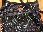 New Arena Fireflow Challenge Back Swimsuit Women Size 34 Black Racerback  t6-17 