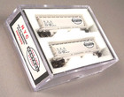 Z Scale New York Central   Acf 51  Cylindrical Hoppers   Ft 1003b 2-pk  1   Nib