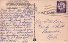 Linen Pinellas International Airport Vintage Postcard