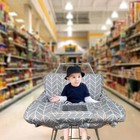 Shopping Cart Cover For Baby Icopuca Cotton High Chair Cover  Reversible