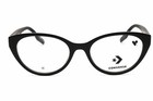 Converse Cv5112-001-52 Eyeglasses Size 52mm 18mm 140mm Black Women