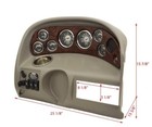 Crownline 180 Bowrider Dash Panel Ad-331-038l 25 1 8  W X 15 7 8  H Boat