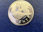 1976 British Virgin Islands 5 Cent Proof Coin-ex  Mint Set-unc