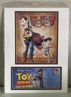 Disney Pixar 10th Anniversary Woody Toy Story Picture Matted Post Marked 11 05