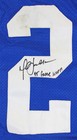 Colts Marshall Faulk  95 Game Worn  Signed Wilson Size 46 Jersey Mears   Bas