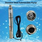 3  Deep Well Submersible Pump Stainless Steel Water Pump 1hp 230v 7 9gpm 312ft