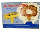 Rare 1950 s Vintage Atom Buster Raygun Outer Space Ray Gun Pistol Toy Webb Mint 