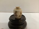Rare Miniature Japanese Satsuma Vase  1 1 4    High 1930   s