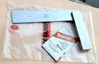 Starrett No  20-6    6    Master Precision Square W straight Edges  Usa Made          
