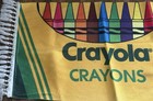 Vintage Crayola Crayons Rug Rare